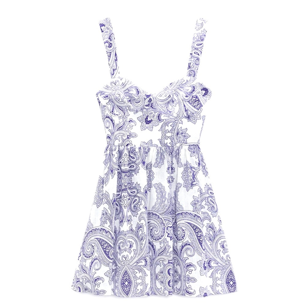 PRINTED SHORT DRESS